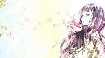 ANime, women, girl, hair HD wallpaper