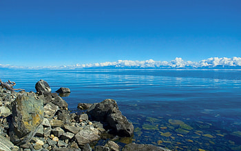Nature, Stones, Sky, Sea HD wallpaper