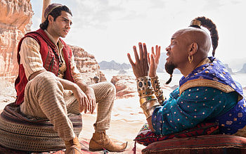 Will Smith, Genie, Aladdin 2019 HD wallpaper