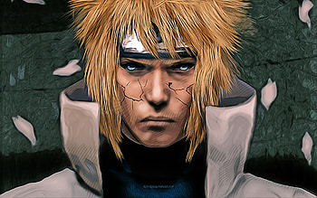 Minato Namikaze, , vector art, Naruto characters, manga, protagonist, Naruto, blue eyes, Namikaze Minato, samurai, Minato Namikaze Naruto HD wallpaper