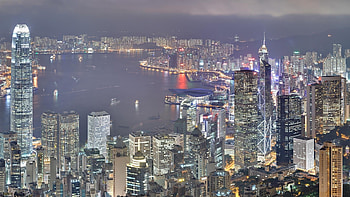 Landscape, Cities, Night HD wallpaper