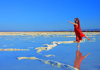 OCEAN.., blue, red, water, oceanside, beauty, ocean HD wallpaper