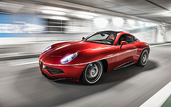 Alfa Romeo Disco Volante, , motion blur, 2013 cars, supercars, highway, 2013 Alfa Romeo Disco Volante, italian cars, Alfa Romeo HD wallpaper