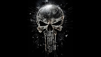 Punisher Skull , the-punisher, superheroes, tv-shows, skull, artist, artwork, digital-art HD wallpaper