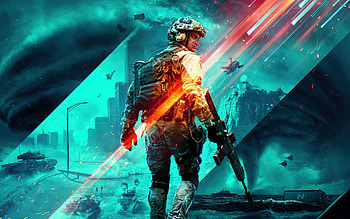Battlefield 2042, 2022, poster, promo materials, Battlefield 6, new games HD wallpaper