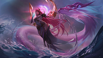 Karma Tranquility Dragon LoL Art PC, video game, League Of Legends, Karma (League Of Legends) HD wallpaper