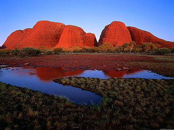 Nature, Water, Grass, Land, Earth, Canyons, Australia HD wallpaper