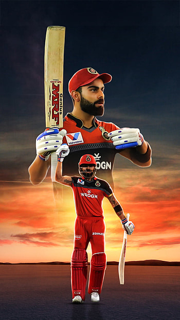 Virat Kohli - Top Best Virat Kohli Ultra Background, RCB Logo HD phone wallpaper