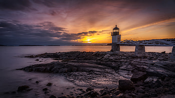 Marshall Point, Lighthouses HD wallpaper