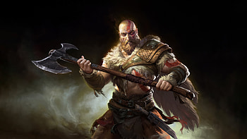 The Fury Of Kratos , kratos, god-of-war, games, ps-games, artwork, video-games, artstation HD wallpaper