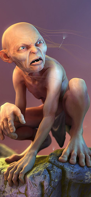 Gollum, Lord of the Rings , 11 , Movie character HD phone wallpaper
