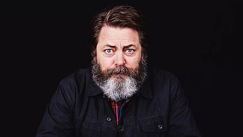 Nick Offerman, Amy Poehler, Legend of comedy HD wallpaper
