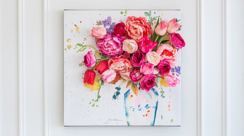 white, bujor, art, frame, peony, rose, pink, flower, trandafir HD wallpaper