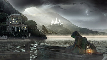 ANCIENT CITY, abstract, ancient, city HD wallpaper