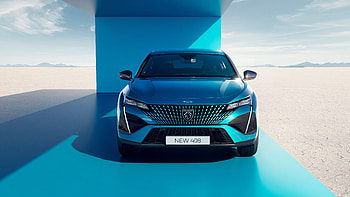 Blue, Peugeot, Peugeot 408, Hybrid, 2022, Car, Sky, 5 Cars HD wallpaper