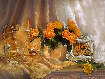 soft, still life, flowers, abstract HD wallpaper