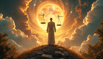 Justice in : A Lawyer's Vision, lawyer, justice, scales, sunrise, silhouette HD wallpaper