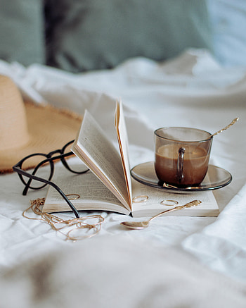 Rings, Coffee, Miscellanea, Miscellaneous, Cup, Book, Spoon HD phone wallpaper
