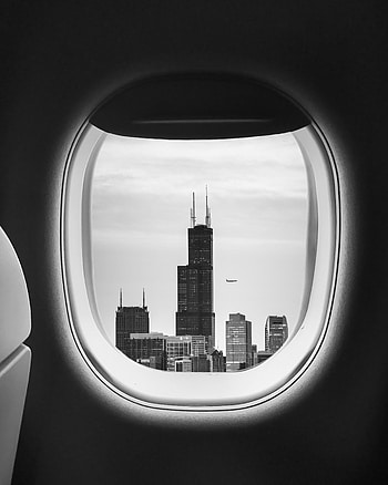 Building, Miscellanea, Miscellaneous, Flight, Bw, Chb, Porthole, Airplane Window, Plane Window HD phone wallpaper