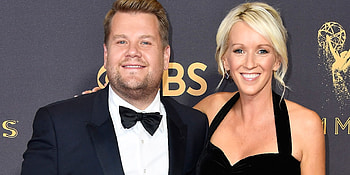 James Corden, New baby girl, Wife and family HD wallpaper