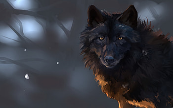 Wolf Art , wolf, animals, artist, artwork, digital-art HD wallpaper