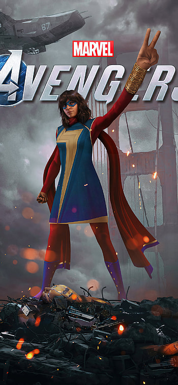 Avengers, Ms. Marvel (TV Series) HD phone wallpaper
