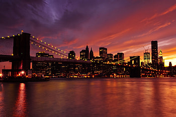 Manhattan Skyline, Travels, New World , Artistic view HD wallpaper