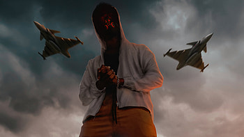 Mask Boy Planes Car , mask, artist, artwork, digital-art HD wallpaper