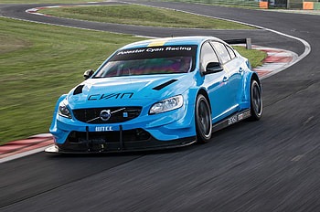 S60 Race Car, Polestar Racing HD wallpaper