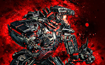 Mechagodzilla, , red neon lights, 2021 movie, Mekagojira, antagonists, monsters, Godzilla and Kong vs Mechagodzilla HD wallpaper