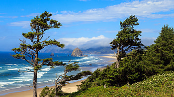 Oregon coast , Oregon HD wallpaper