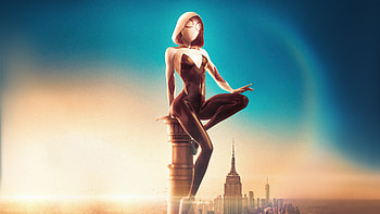 Gwen Stacy Stacy Sitting At Top , gwen-stacy, superheroes, artist, artwork, digital-art, deviantart HD wallpaper