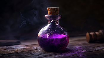 Enchanted Elixir: A Fantasy Potion Bottle, fantasy, magic, potion bottle, potion HD wallpaper