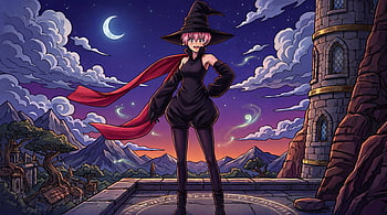 Fire Force Finale - Inca becoming the first witch, Fire Force, Witch, Anime Girl HD wallpaper