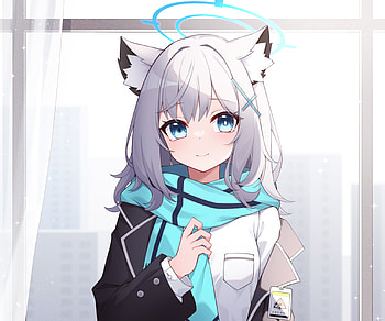 Sunaookami Shiroko, Shiroko Sunaookami, video game, Blue Archive HD wallpaper