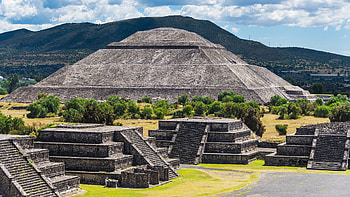 Teotihuacan, Travels, Pyramide HD wallpaper