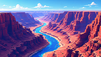 Stunning Grand Canyon: A Ultra Experience, grand canyon, canyon, river, landscape, nature HD wallpaper