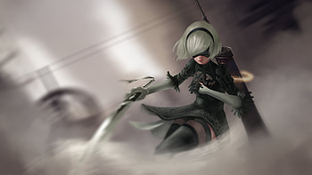 Nier 2b Game, nier-automata, games, artist, artwork, digital-art, deviantart HD wallpaper