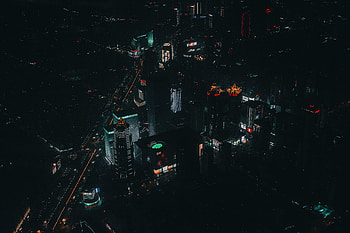 Cities, Night, City, Building, Lights, Skyscrapers HD wallpaper