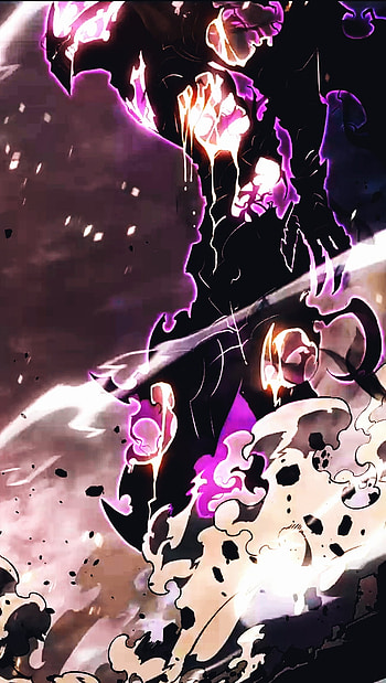 True Shadow Monarch, levelling, solo, anime HD phone wallpaper