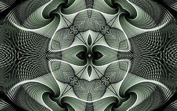 Abstract, Pattern, Fractal, Symmetry HD wallpaper