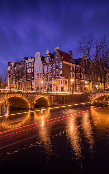 Emperor's Canal, Netherlands HD phone wallpaper