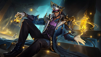 Glorious Armada Twisted Fate, Twisted Fate (League Of Legends), video game, League Of Legends HD wallpaper