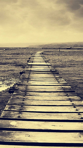 Lock Screen, Path, yellow HD phone wallpaper