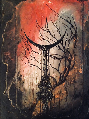 Dark Gothic Art, Mysterious guild, Artistic beauty, Gothic aesthetic HD phone wallpaper