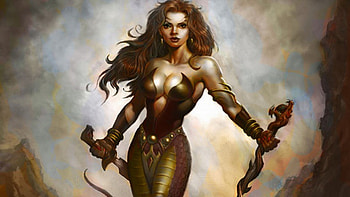 Women Warrior HD wallpaper