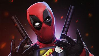 Deadpool Digital Artwork, deadpool, superheroes, artwork, digital-art HD wallpaper