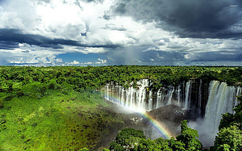 Angolan culture, Vibrant landscapes, Rich heritage, Local traditions HD wallpaper