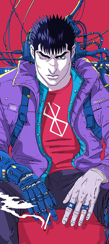 Cyberpunk Berserk, Berserk, Sci Fi, cyberpunk HD phone wallpaper