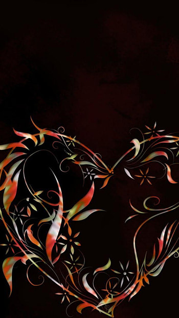 Black Heart, nefarious sinister HD phone wallpaper